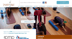 Desktop Screenshot of pilates-paris.fr